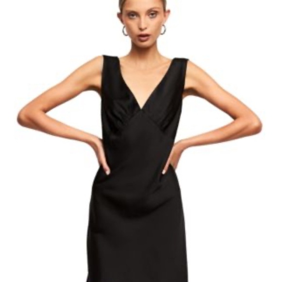 Lioness Harlow Elegant Black Sleeveless Mini Cocktail Party Dress holiday party - Picture 2 of 9